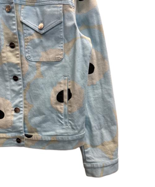 marimekko（マリメッコ）marimekko (マリメッコ) Ranta Unikko naisten takki ブルー サイズ:XXSの古着・服飾アイテム