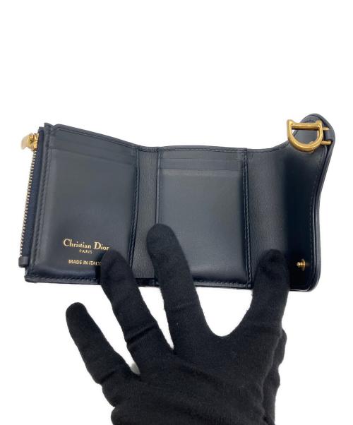 Christian Dior（クリスチャン ディオール）Christian Dior (クリスチャン ディオール) オブリークジャカード ブラック×ベージュの古着・服飾アイテム