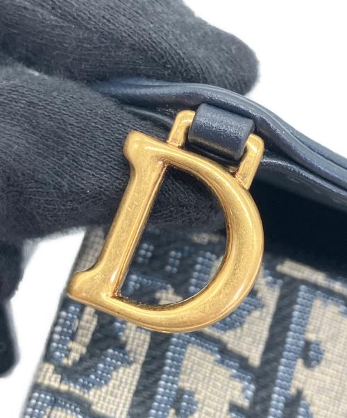 Christian Dior（クリスチャン ディオール）Christian Dior (クリスチャン ディオール) オブリークジャカード ブラック×ベージュの古着・服飾アイテム
