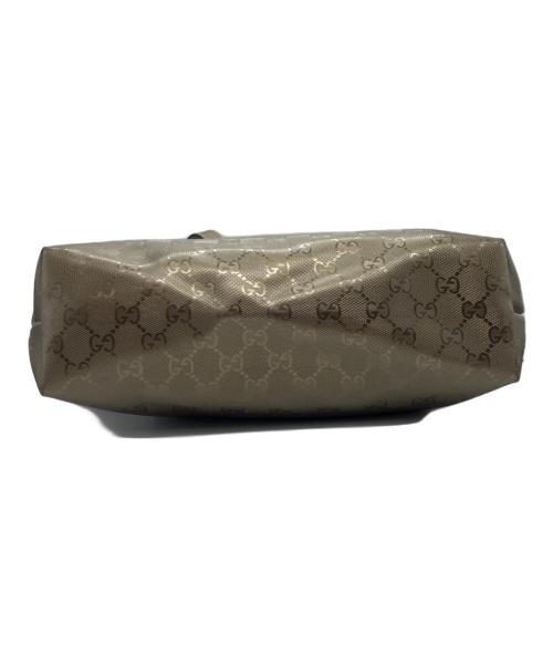 GUCCI（グッチ）GUCCI (グッチ) インプリメ　トートバッグ ブロンズの古着・服飾アイテム