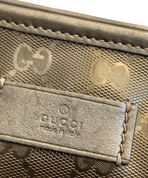 GUCCI（グッチ）GUCCI (グッチ) インプリメ　トートバッグ ブロンズの古着・服飾アイテム