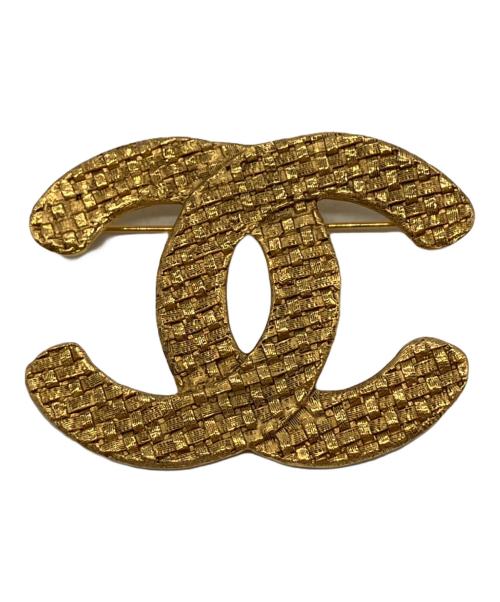 CHANEL（シャネル）CHANEL (シャネル) ココマークヴィンテージブローチ ゴールドの古着・服飾アイテム