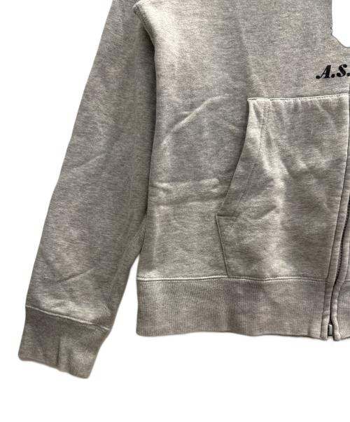 A BATHING APE（アベイシングエイプ）A BATHING APE (アベイシングエイプ) ジップパーカー グレー サイズ:Мの古着・服飾アイテム