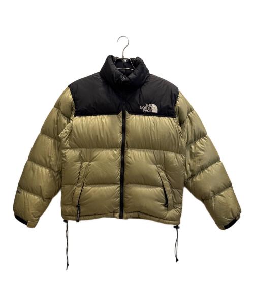 THE NORTH FACE（ザ ノース フェイス）THE NORTH FACE (ザ ノース フェイス) レトロヌプシダウンジャケット ブラック×カーキ サイズ:Ｓの古着・服飾アイテム