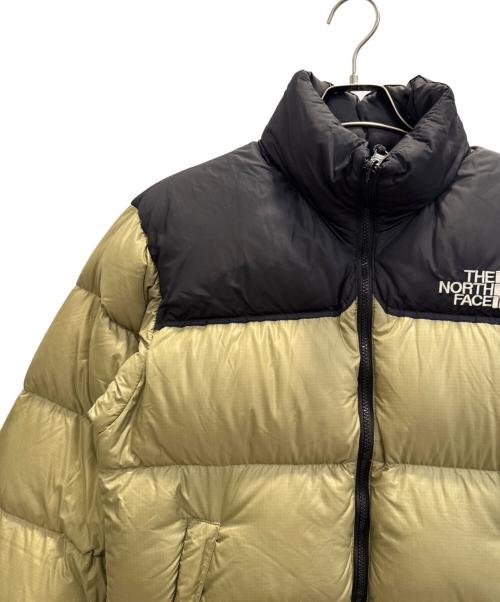 THE NORTH FACE（ザ ノース フェイス）THE NORTH FACE (ザ ノース フェイス) レトロヌプシダウンジャケット ブラック×カーキ サイズ:Ｓの古着・服飾アイテム