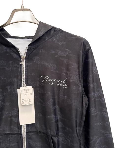 RESOUND CLOTHING（リサウンドクロージング）RESOUND CLOTHING (リサウンドクロージング) ラッシュガードジップパーカー ブラック サイズ:SIZE 2 未使用品の古着・服飾アイテム