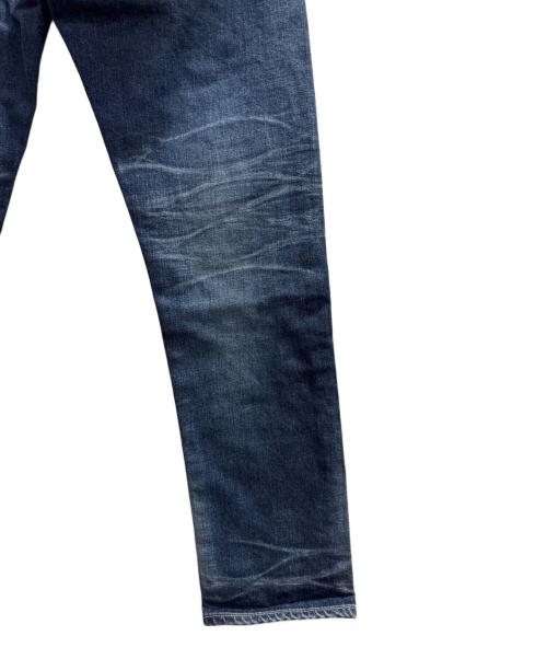wjk（ダブルジェイケー）wjk (ダブルジェイケー) ダメージ加工デニムパンツ インディゴ サイズ:Ｓ 未使用品の古着・服飾アイテム