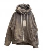 RESOUND CLOTHINGリサウンドクロージング）の古着「ジップアップボアパーカー」｜グレー