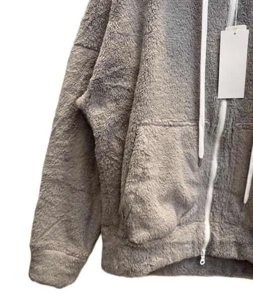 RESOUND CLOTHING（リサウンドクロージング）RESOUND CLOTHING (リサウンドクロージング) ジップアップボアパーカー グレー サイズ:SIZE 1 未使用品の古着・服飾アイテム