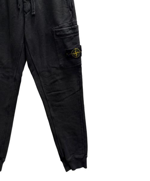 STONE ISLAND（ストーンアイランド）STONE ISLAND (ストーンアイランド) スウェットパンツ ブラック サイズ:Ｓの古着・服飾アイテム