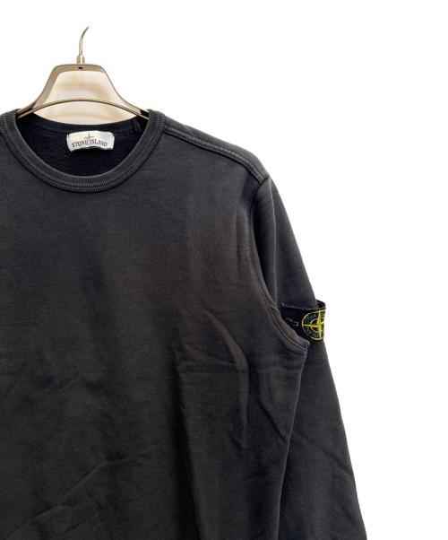 STONE ISLAND（ストーンアイランド）STONE ISLAND (ストーンアイランド) スウェット ブラック サイズ:Ｌの古着・服飾アイテム