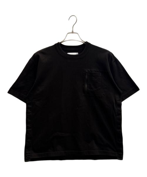 sacai（サカイ）sacai (サカイ) 半袖カットソー ブラック サイズ:SIZE 2の古着・服飾アイテム