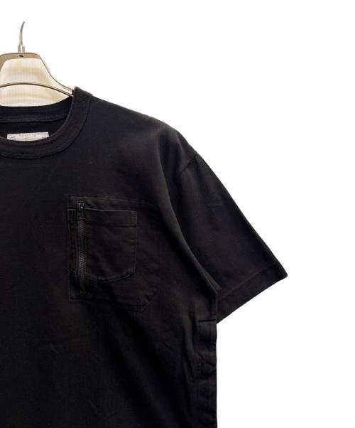 sacai（サカイ）sacai (サカイ) 半袖カットソー ブラック サイズ:SIZE 2の古着・服飾アイテム