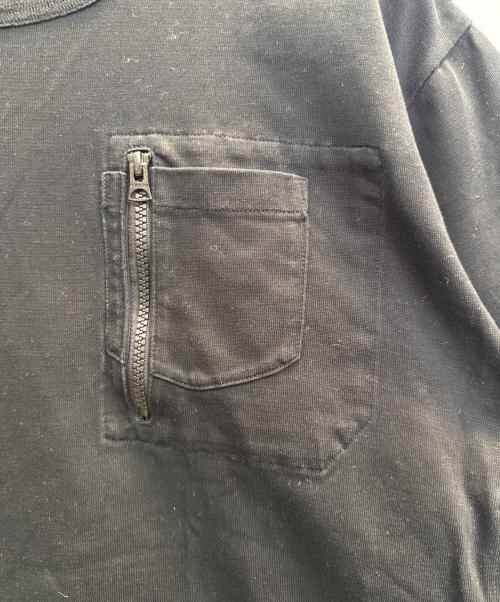 sacai（サカイ）sacai (サカイ) 半袖カットソー ブラック サイズ:SIZE 2の古着・服飾アイテム