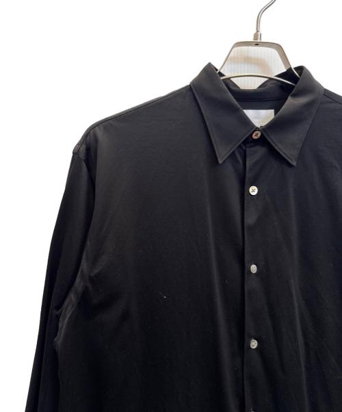 KANEMASA PHIL.（カネマサフィル）KANEMASA PHIL. (カネマサフィル) 46G MODEST SHIRT ブラック サイズ:Мの古着・服飾アイテム