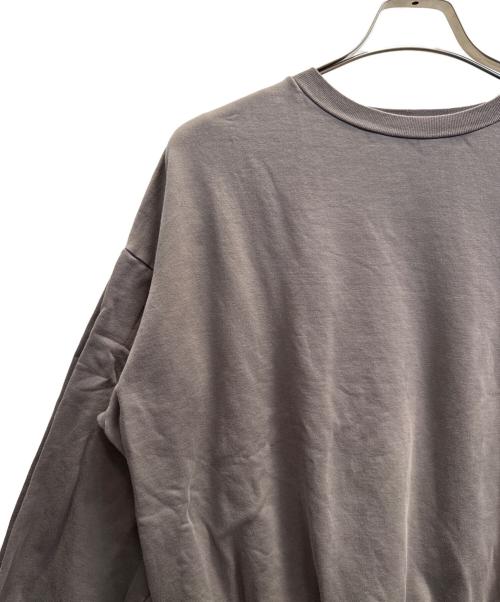 AURALEE（オーラリー）AURALEE (オーラリー) 	21AW ELASTIC HIGH GAUGE SWEAT グレー サイズ:SIZE 4の古着・服飾アイテム