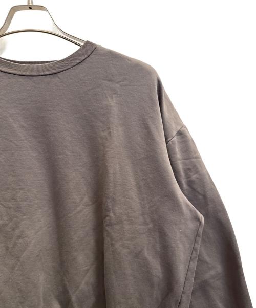 AURALEE（オーラリー）AURALEE (オーラリー) 	21AW ELASTIC HIGH GAUGE SWEAT グレー サイズ:SIZE 4の古着・服飾アイテム