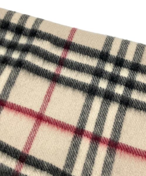 BURBERRY（バーバリー）BURBERRY (バーバリー) カシミヤマフラー ベージュの古着・服飾アイテム