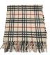 BURBERRY (バーバリー) カシミヤマフラー ベージュ：15000円