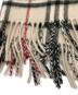 中古・古着 BURBERRY (バーバリー) カシミヤマフラー ベージュ：15000円