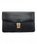 Salvatore Ferragamoサルヴァトーレ フェラガモ）の古着「クラッチバッグ」｜ブラック