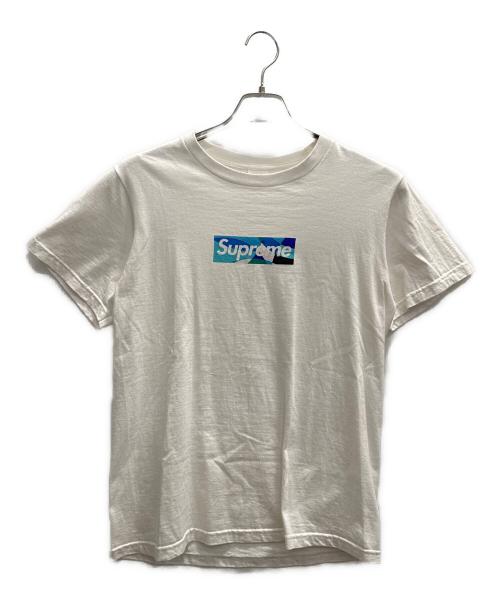 SUPREME（シュプリーム）SUPREME (シュプリーム) Emilio Pucci (エミリオ プッチ) Box Logo Tee　半袖カットソー ホワイト サイズ:Ｓの古着・服飾アイテム