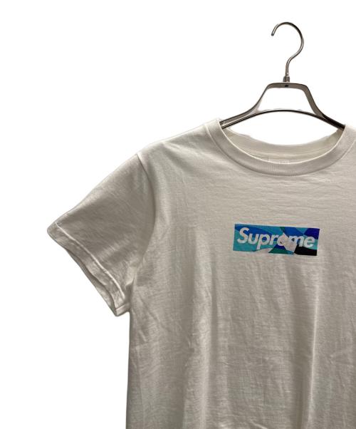 SUPREME（シュプリーム）SUPREME (シュプリーム) Emilio Pucci (エミリオ プッチ) Box Logo Tee　半袖カットソー ホワイト サイズ:Ｓの古着・服飾アイテム