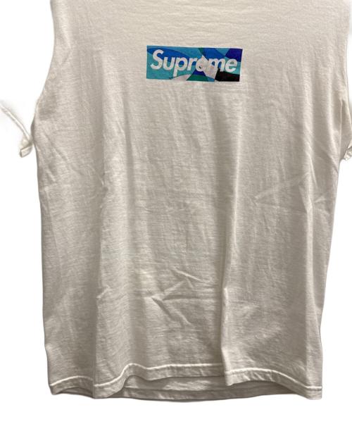 SUPREME（シュプリーム）SUPREME (シュプリーム) Emilio Pucci (エミリオ プッチ) Box Logo Tee　半袖カットソー ホワイト サイズ:Ｓの古着・服飾アイテム