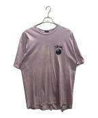 stussyステューシー）の古着「半袖カットソー」｜ラベンダー