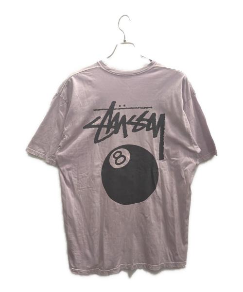 stussy（ステューシー）stussy (ステューシー) 半袖カットソー ラベンダー サイズ:XLの古着・服飾アイテム