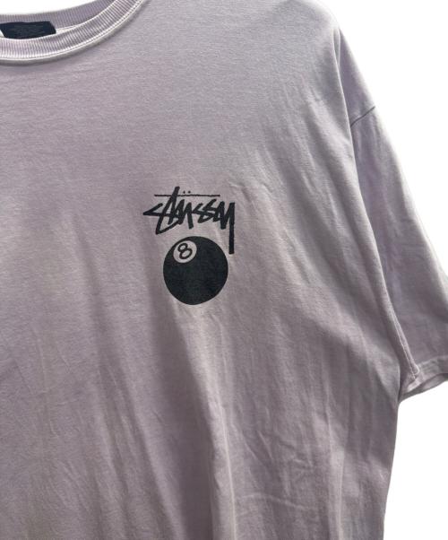 stussy（ステューシー）stussy (ステューシー) 半袖カットソー ラベンダー サイズ:XLの古着・服飾アイテム