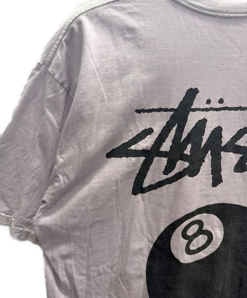 stussy（ステューシー）stussy (ステューシー) 半袖カットソー ラベンダー サイズ:XLの古着・服飾アイテム