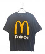 PALACEパレス）の古着「半袖カットソー」｜ブラック