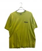 stussyステューシー）の古着「半袖カットソー」｜黄緑