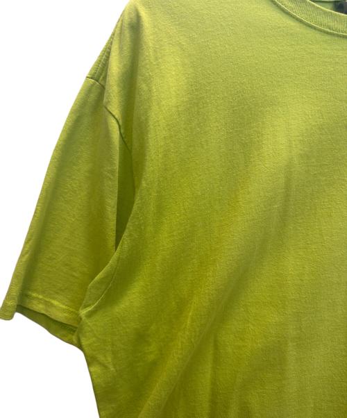stussy（ステューシー）stussy (ステューシー) 半袖カットソー 黄緑 サイズ:XLの古着・服飾アイテム