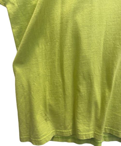 stussy（ステューシー）stussy (ステューシー) 半袖カットソー 黄緑 サイズ:XLの古着・服飾アイテム
