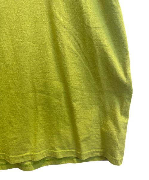 stussy（ステューシー）stussy (ステューシー) 半袖カットソー 黄緑 サイズ:XLの古着・服飾アイテム