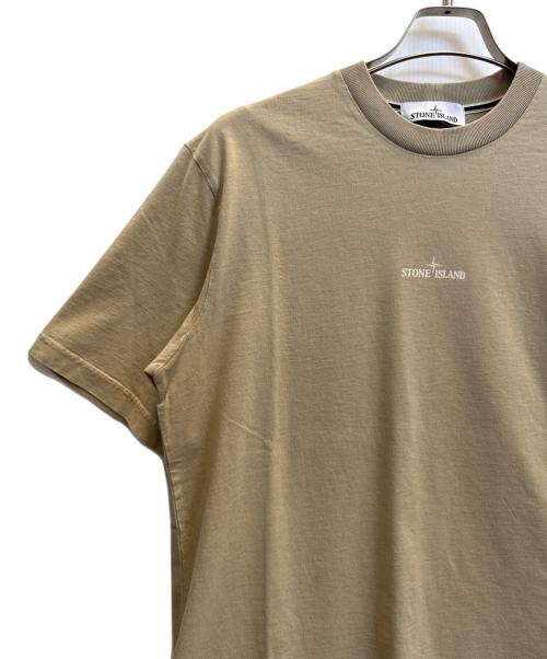 STONE ISLAND（ストーンアイランド）STONE ISLAND (ストーンアイランド) Short Sleeve T-Shirt ベージュ サイズ:М 未使用品の古着・服飾アイテム