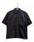 STONE ISLAND（ストーンアイランド）の古着「STRETCH ORGANIC COTTON TWILL SHORT SLEEVE SHIRT」｜ブラック
