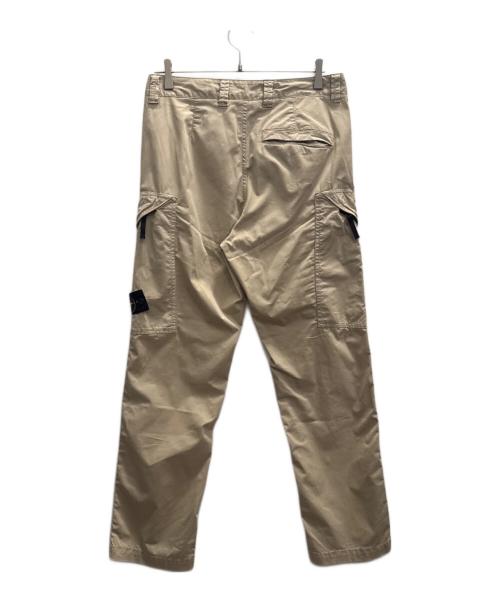 STONE ISLAND（ストーンアイランド）STONE ISLAND (ストーンアイランド) ストレートカーゴパンツ ベージュ サイズ: 73.5cm (W29)の古着・服飾アイテム