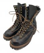 SPPN BOOTS ONLYスッピンブーツオンリー）の古着「レースアップブーツ」｜ブラック
