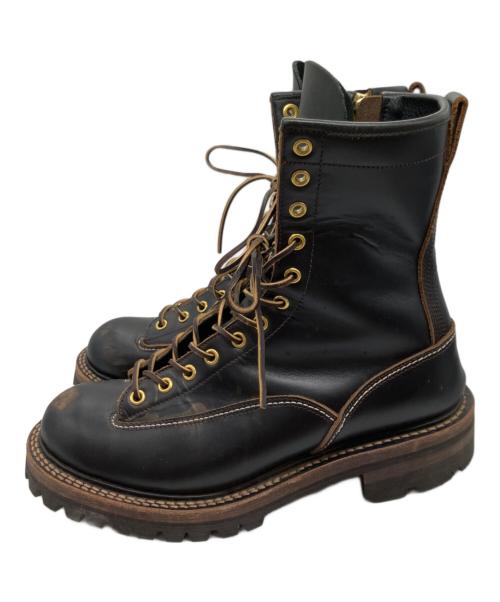 SPPN BOOTS ONLY（スッピンブーツオンリー）SPPN BOOTS ONLY (スッピンブーツオンリー) レースアップブーツ ブラック サイズ:SIZE 26cmの古着・服飾アイテム