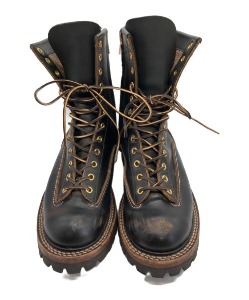 SPPN BOOTS ONLY（スッピンブーツオンリー）SPPN BOOTS ONLY (スッピンブーツオンリー) レースアップブーツ ブラック サイズ:SIZE 26cmの古着・服飾アイテム
