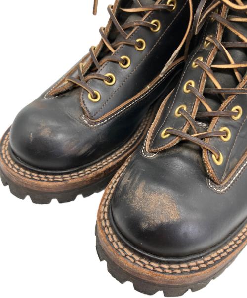 SPPN BOOTS ONLY（スッピンブーツオンリー）SPPN BOOTS ONLY (スッピンブーツオンリー) レースアップブーツ ブラック サイズ:SIZE 26cmの古着・服飾アイテム