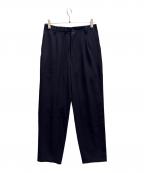 Y'sワイズ）の古着「ウールスラックス」｜ネイビー