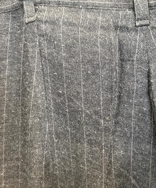 YOHJI YAMAMOTO（ヨウジヤマモト）YOHJI YAMAMOTO (ヨウジヤマモト) レーヨンスラックス グレー サイズ:xsの古着・服飾アイテム