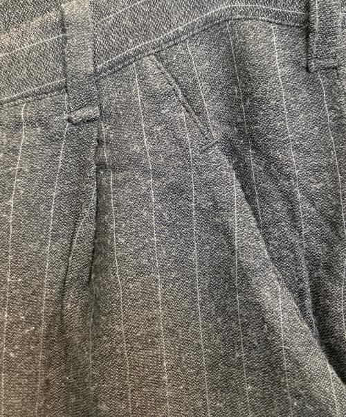 YOHJI YAMAMOTO（ヨウジヤマモト）YOHJI YAMAMOTO (ヨウジヤマモト) レーヨンスラックス グレー サイズ:xsの古着・服飾アイテム