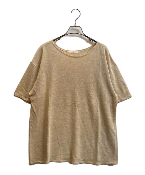 Y's（ワイズ）Y's (ワイズ) リネンサマーニット ベージュ サイズ:不明の古着・服飾アイテム