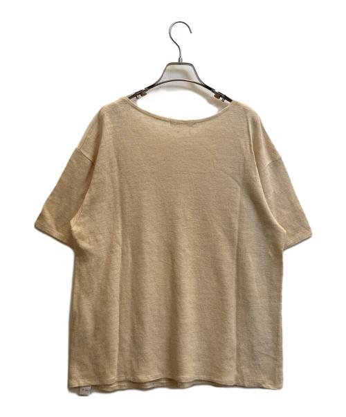 Y's（ワイズ）Y's (ワイズ) リネンサマーニット ベージュ サイズ:不明の古着・服飾アイテム