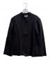 ISSEY MIYAKE（イッセイミヤケ）の古着「リネン長袖シャツ」｜ブラック